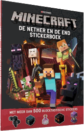 De Nether en De End Stickerboek coverfoto